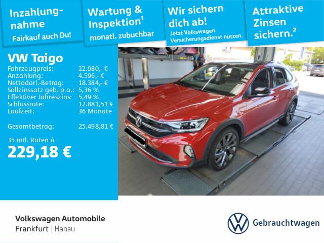 Volkswagen Taigo Style 1.5 TSI Navi IQ.LIGHT PANO ACC APP