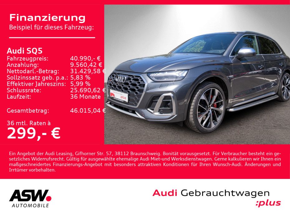 Audi SQ5 3.0 TDI quattro NAVI MATRIX PANO 360° B&O VC foto 2