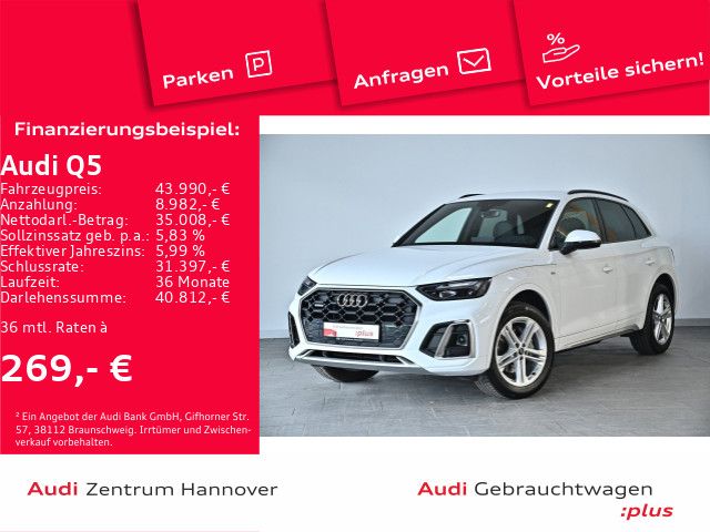 Audi Q5 S line 40 TDI quattro AHK LED Kamera virtual