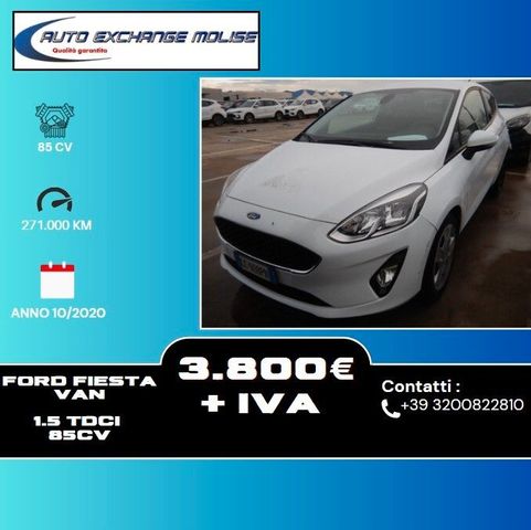 Ford Fiesta 1.5 TDCi 85 CV 3 porte Van Trend