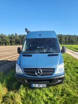 Mercedes-Benz Womo Sprinter kurz hoch - Mercedes-Benz Heckgarage