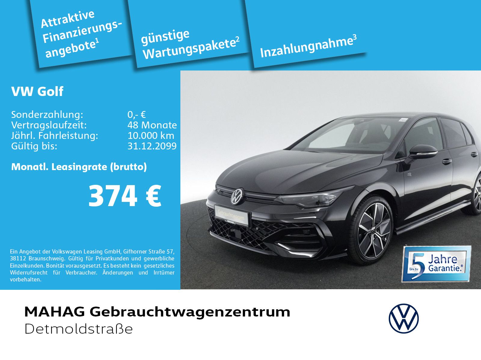 Volkswagen Golf VIII 1.5 eTSI R-LineBlack Navi IQ.LIGHT 18"