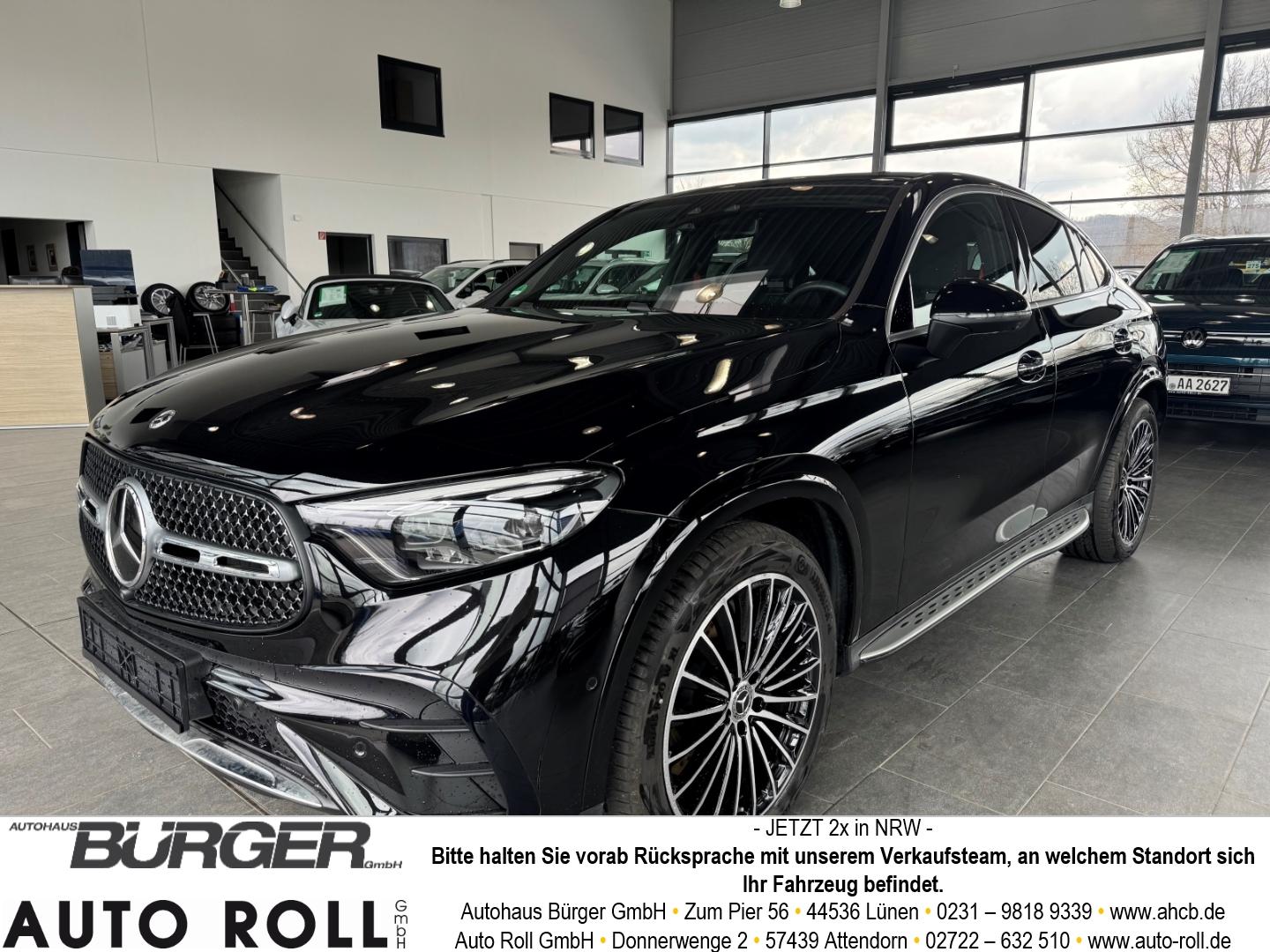 Mercedes-Benz GLC 220 Coupe d 4M AMG Navi Pano AHK 360°ACC 20-