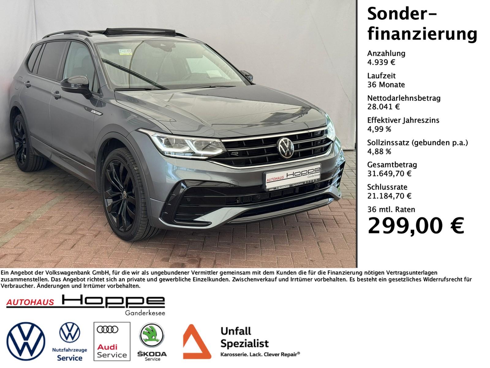Volkswagen Tiguan Allspace R-Line 2.0TSI 4M DSG+PANO+AHK+LE