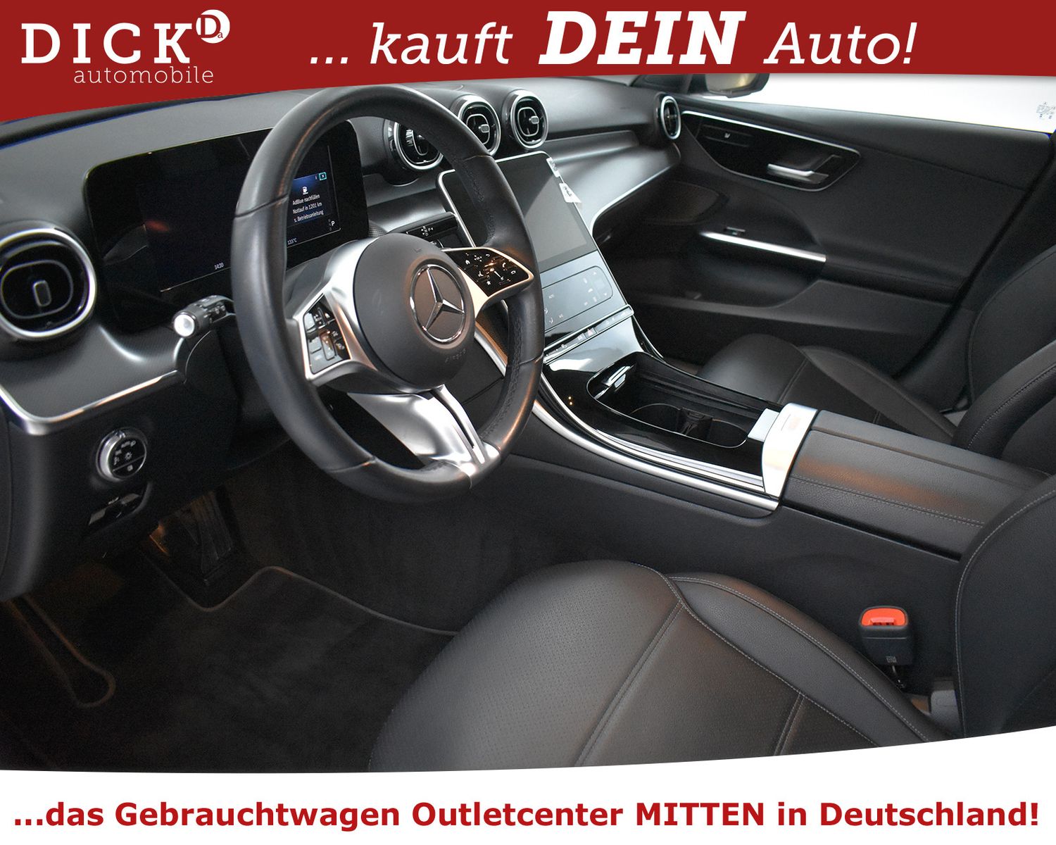 Fahrzeugabbildung Mercedes-Benz C200d Avant NIGHT+NAV+LEDER+SHZ+KAM+AHK+ACC+LED+