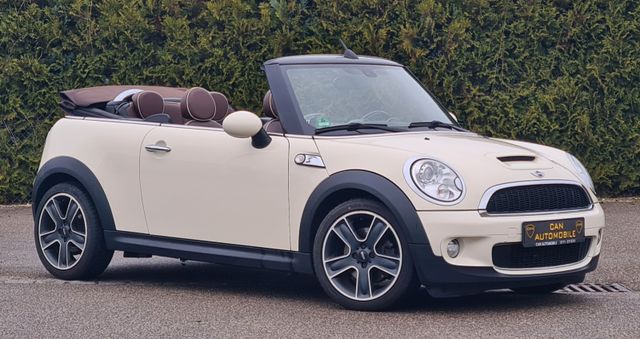 MINI Cooper S Cabrio 1.6-Leder Braun-Klimaaut-SH-PDC