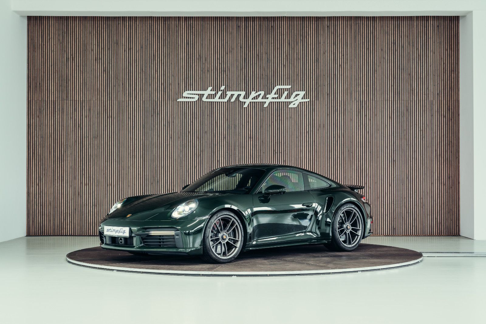 PORSCHE Turbo S, PTS Brewster Green, Lift, PCCB, CXX