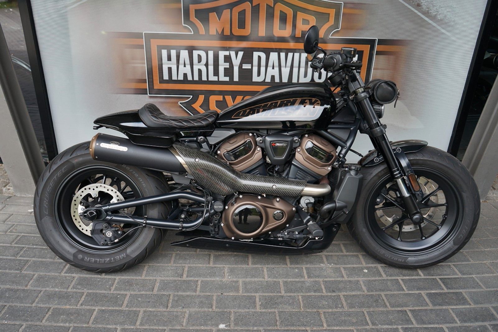 Fahrzeugabbildung Harley-Davidson Sportster S mit Jekill & Hyde und KZH, Blinker