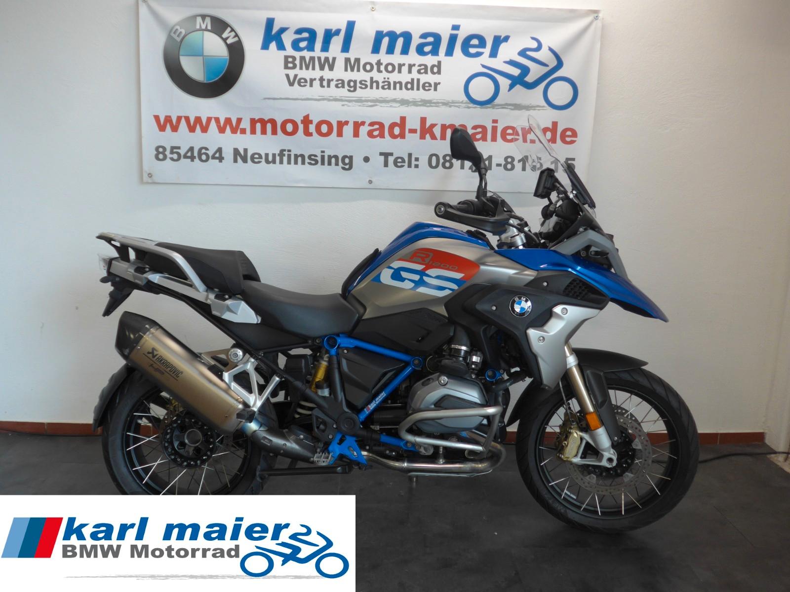 BMW R1200GS Rallye / AKRA Auspuff