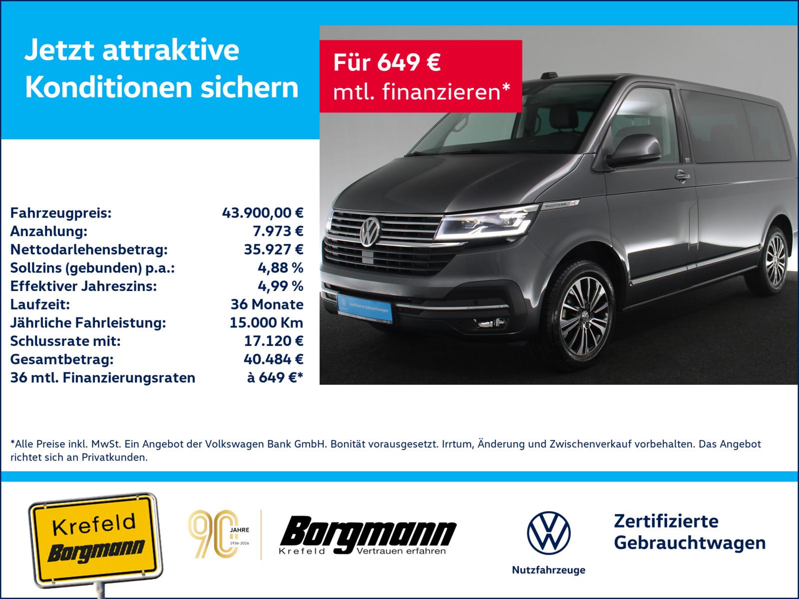 Volkswagen T6.1 Multivan Generation Six TDI FWD LED ACC SHZ