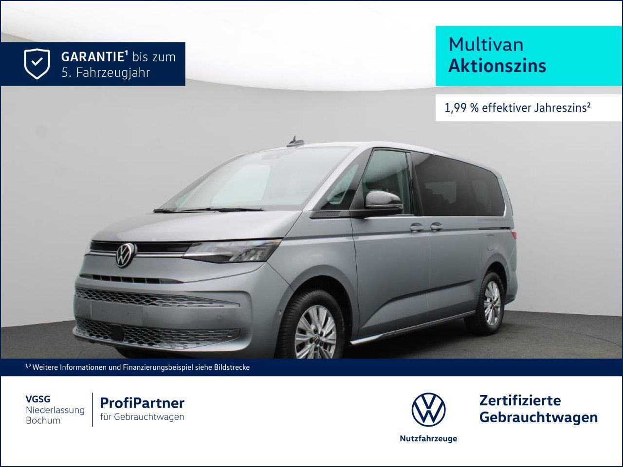 Volkswagen Multivan Life Lang AHK Sitzh.Vis-a-Vis Navi Park