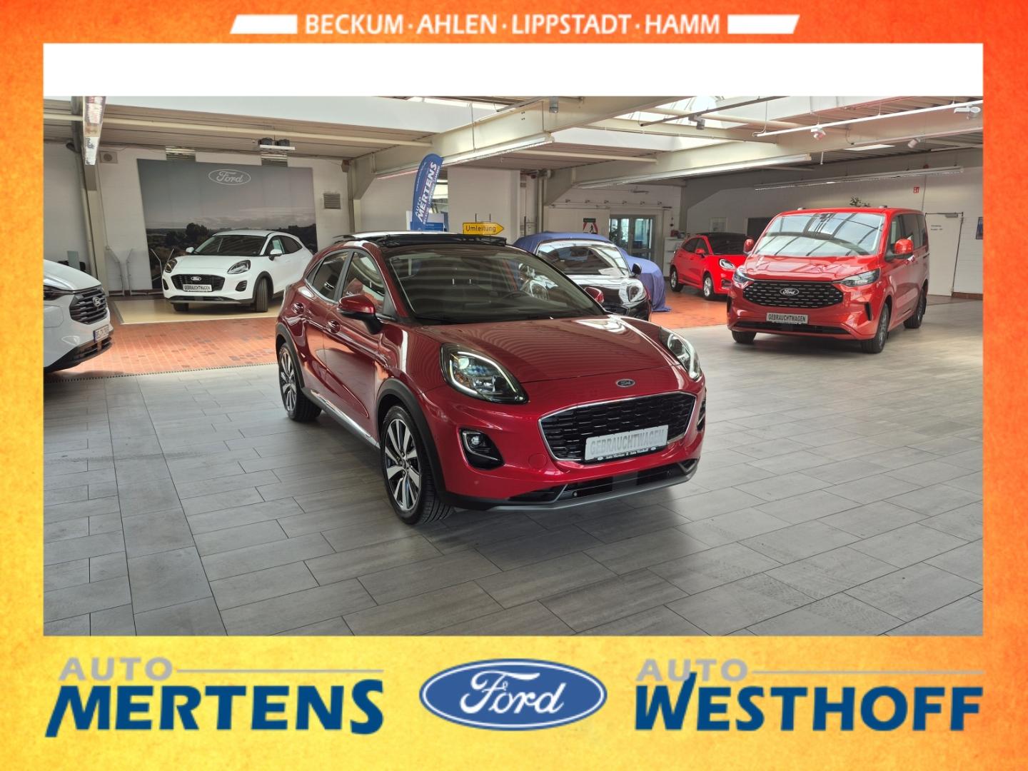Ford Puma Titanium X Schiebedach WinterP ACC Rückfahr