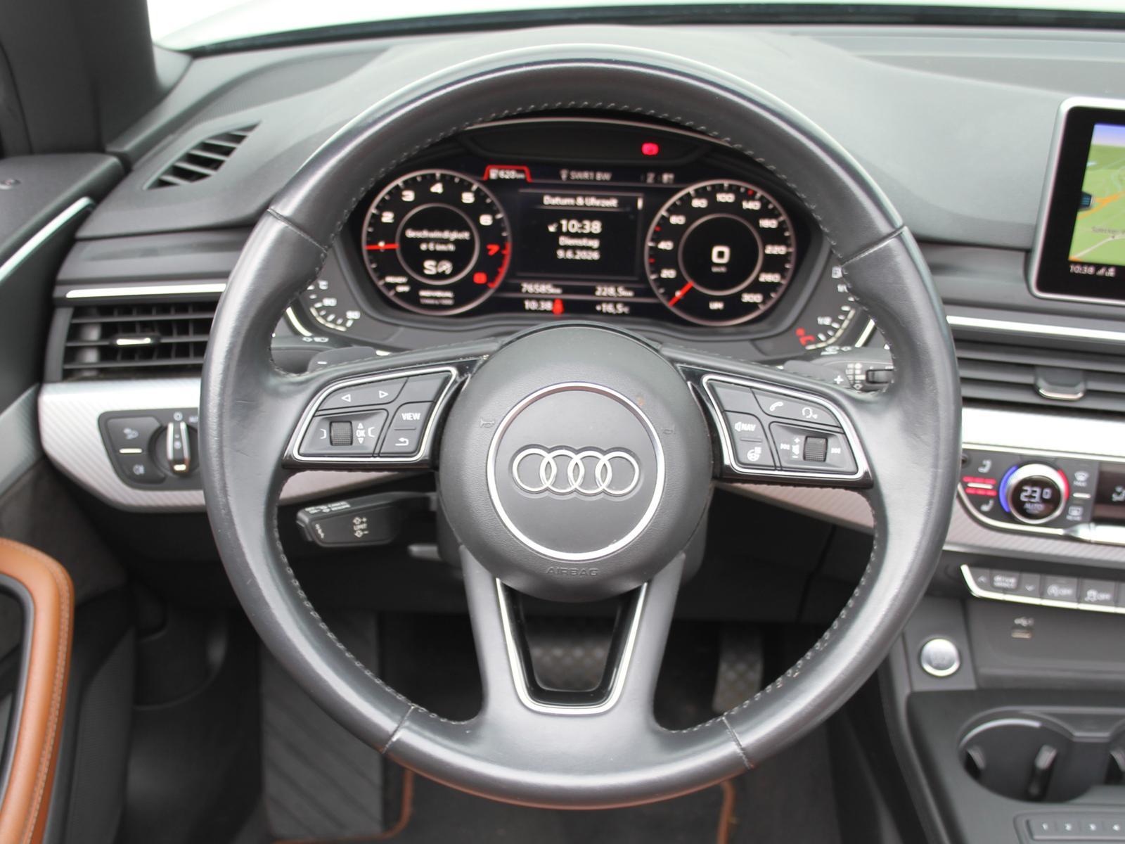 Audi A5 2.0 design TFSI Cabrio S-Line Virtual Cockpit
