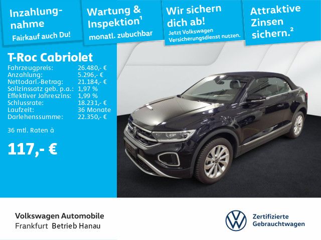 Volkswagen T-Roc Cabriolet 1.0 TSI LED MirrorLink VirtualCo