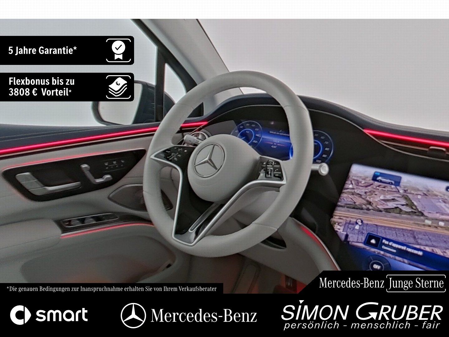 Fahrzeugabbildung Mercedes-Benz EQS 500 4M SUV AMG Massage Sitzklima Hyper AHK