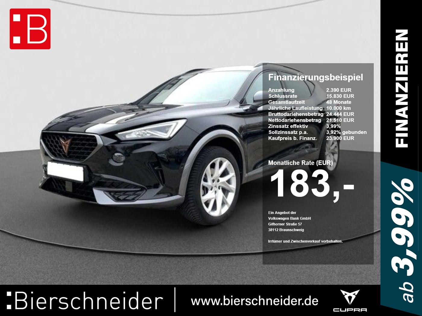 Cupra Formentor 1.5 TSI DSG 5-J-Garantie eHECK KAMERA