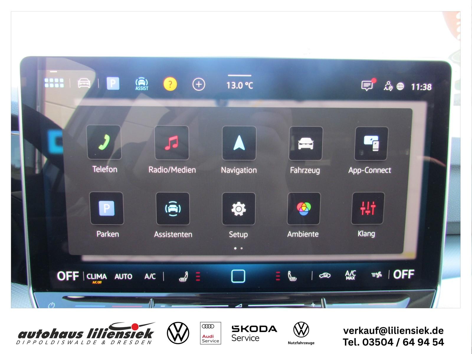 Volkswagen Golf 8 1.5 TSI Goal AHK/LED/NAVI, миниатюра 20
