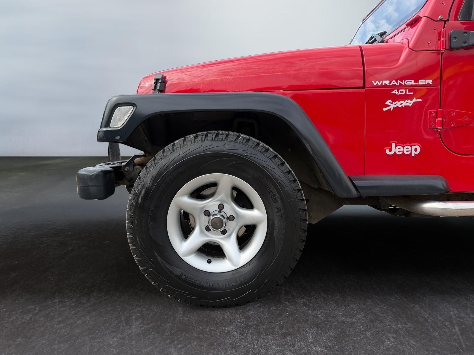 JEEP WRANGLER 4.0 SAHARA SPORT 177CH - 4X4 - CONTRÔLE TECHNIQUE NEUF - BVM