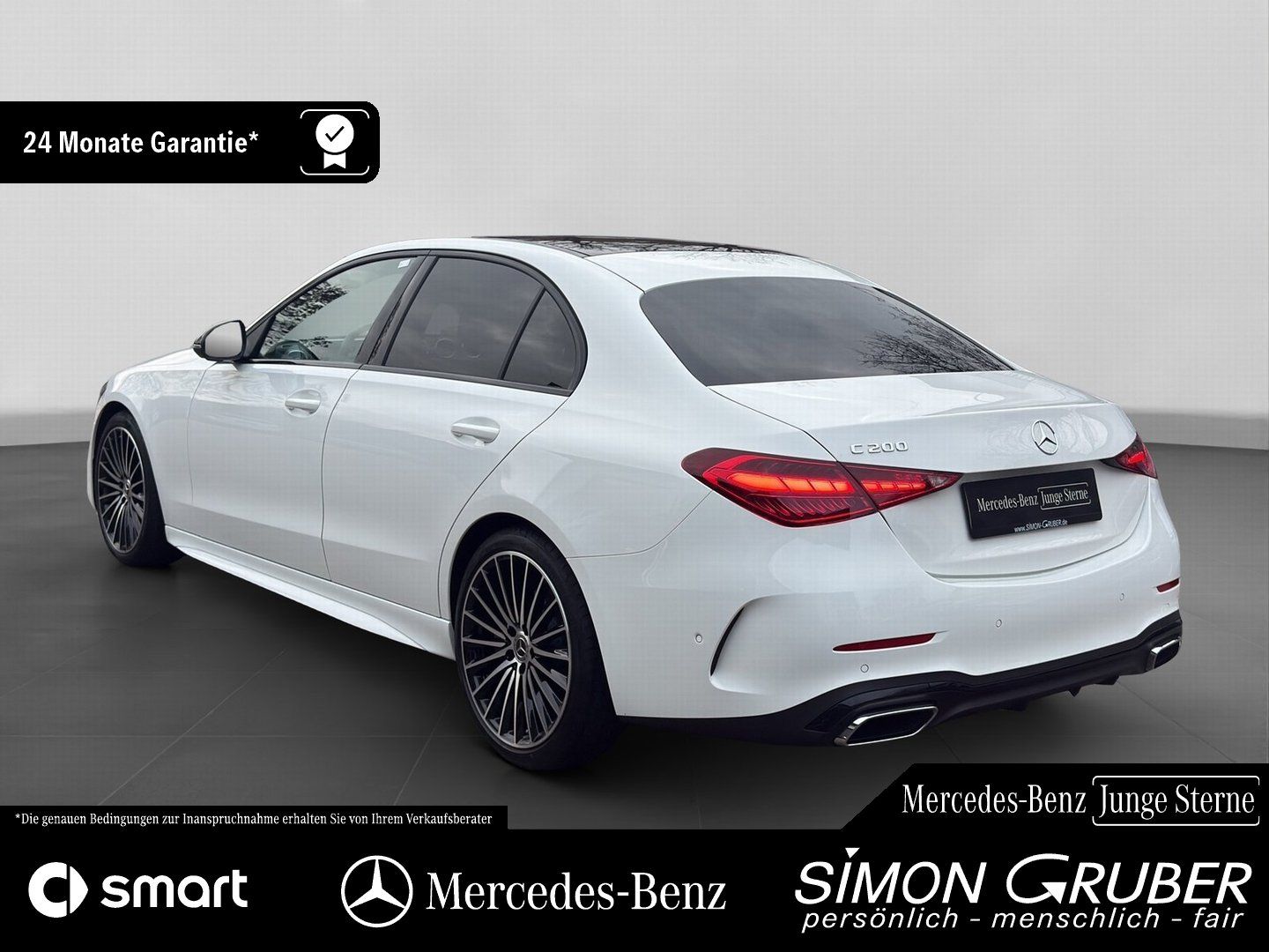 Fahrzeugabbildung Mercedes-Benz C 200 AMG Night Pano Memory AdvSound 19Zoll