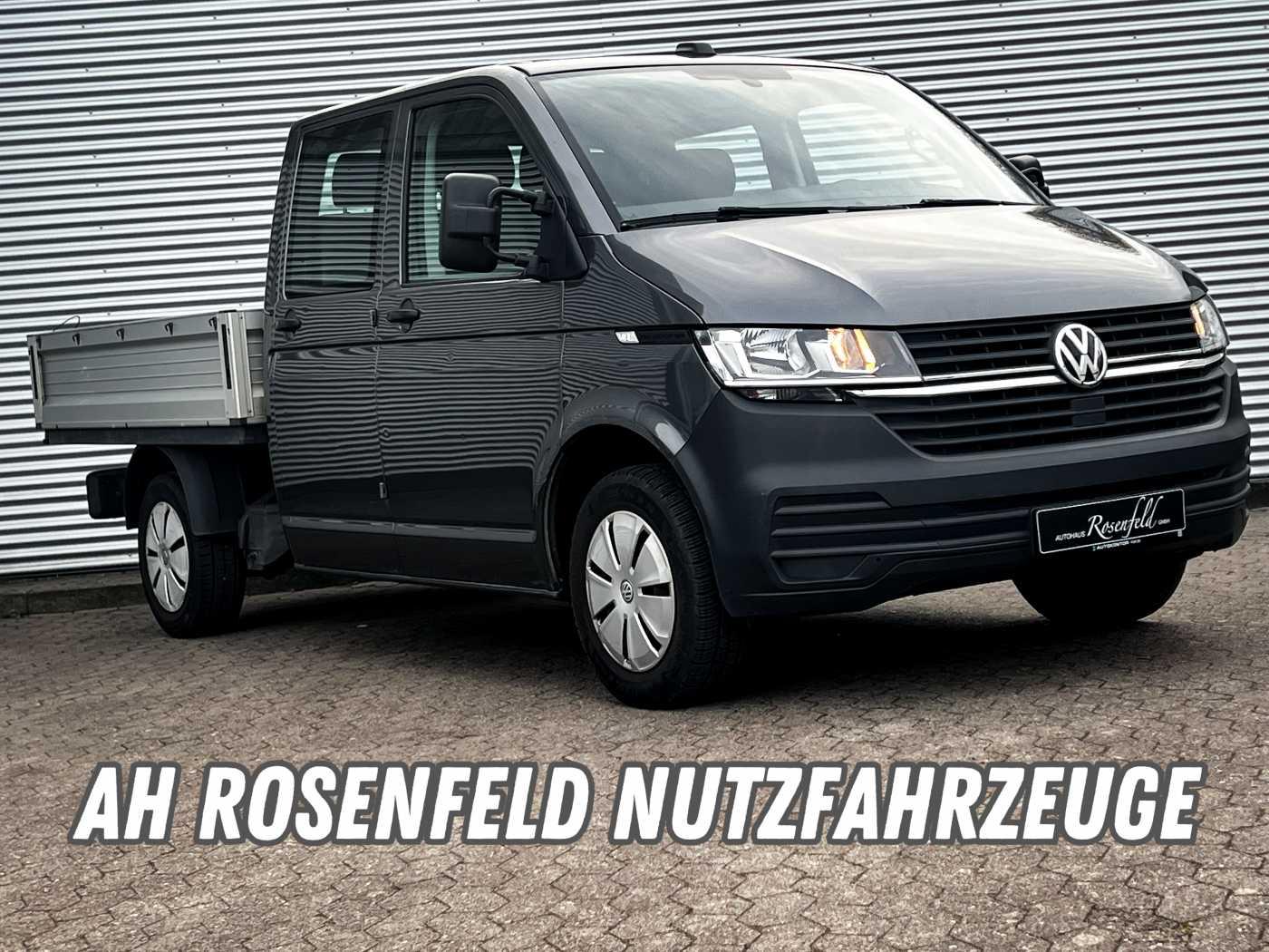 Volkswagen T6 Transporter T6.1 2,0TDI DoKa Pritsche LR AHK+Navi+Klima+6 Si, миниатюра 28