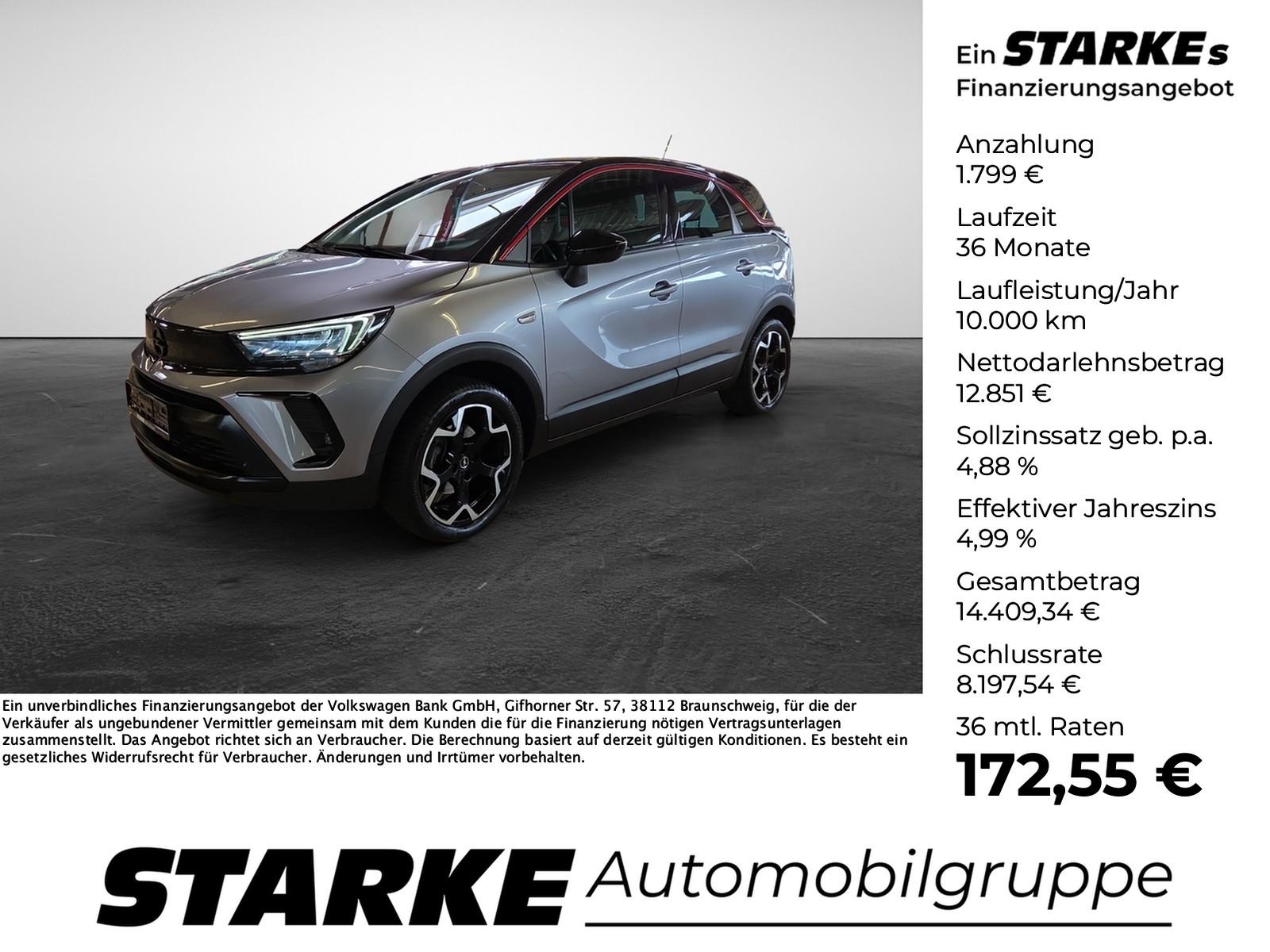 Opel Crossland X 1.2 Turbo GS Line Navi DAB Tempomat 