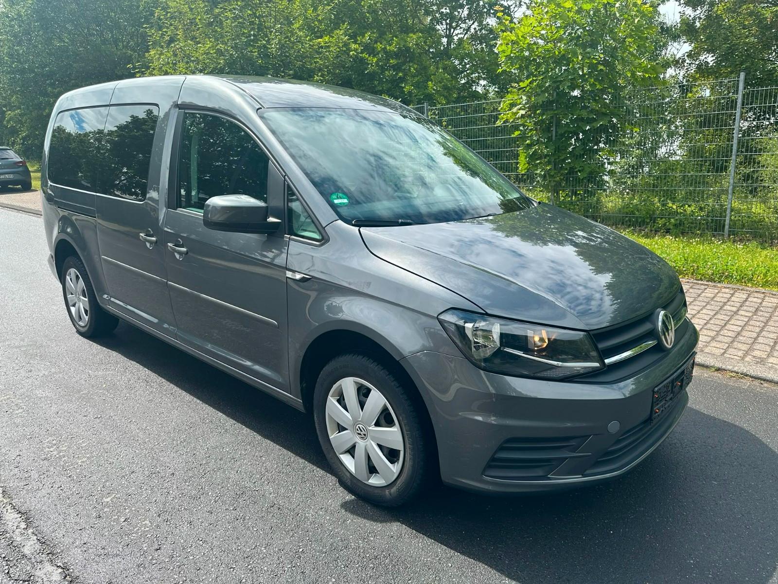 Volkswagen Caddy Maxi 2.0 TDI DSG Klima Rollstuhlrampe 7Sit