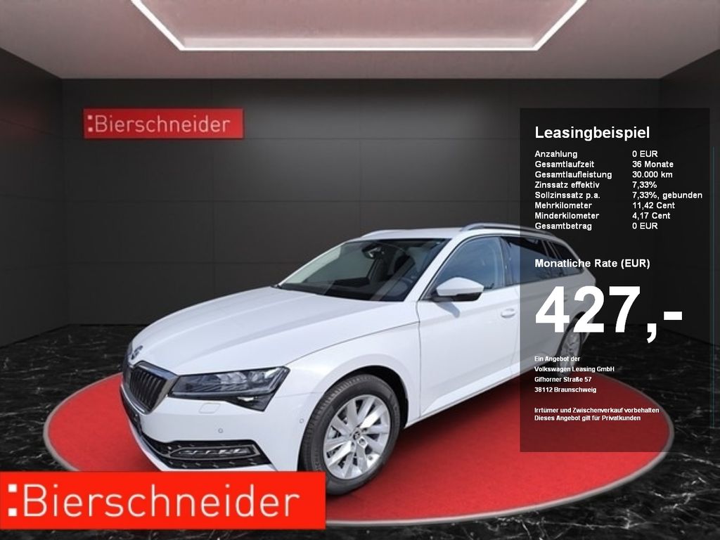 Skoda Superb Combi 2.0 TDI DSG Style NAVI RFK MATRIX L