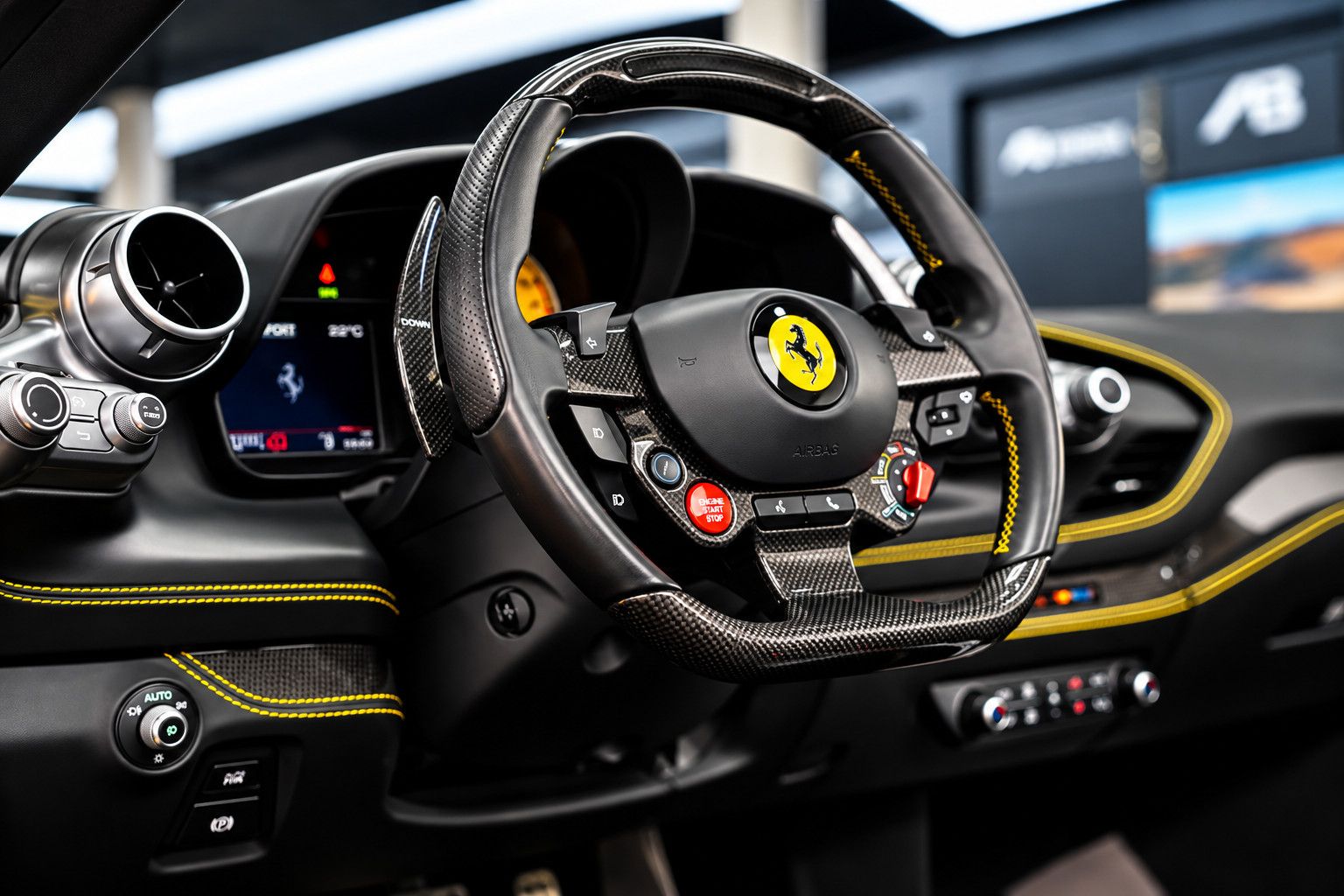 Fahrzeugabbildung Ferrari F8 Spider Giallo Modena *Lift*Carbon*Kamera*