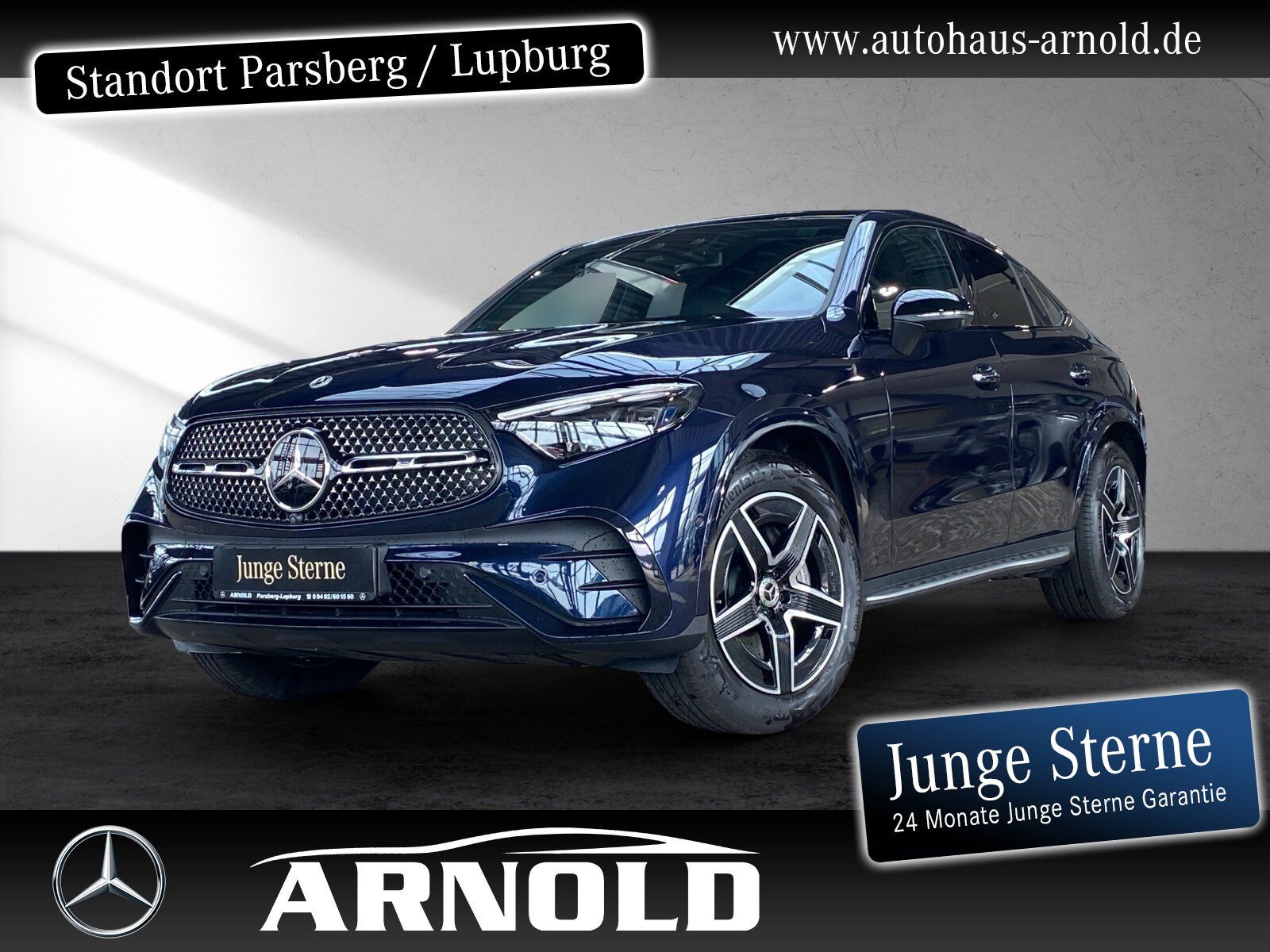 MERCEDES-BENZ GLC 300 d 4M Coupe AMG Line Distr 360° Pano AHK