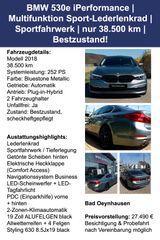 BMW 530e iPerformance Bestzustand - mit Hybrid-Antrieb: Best