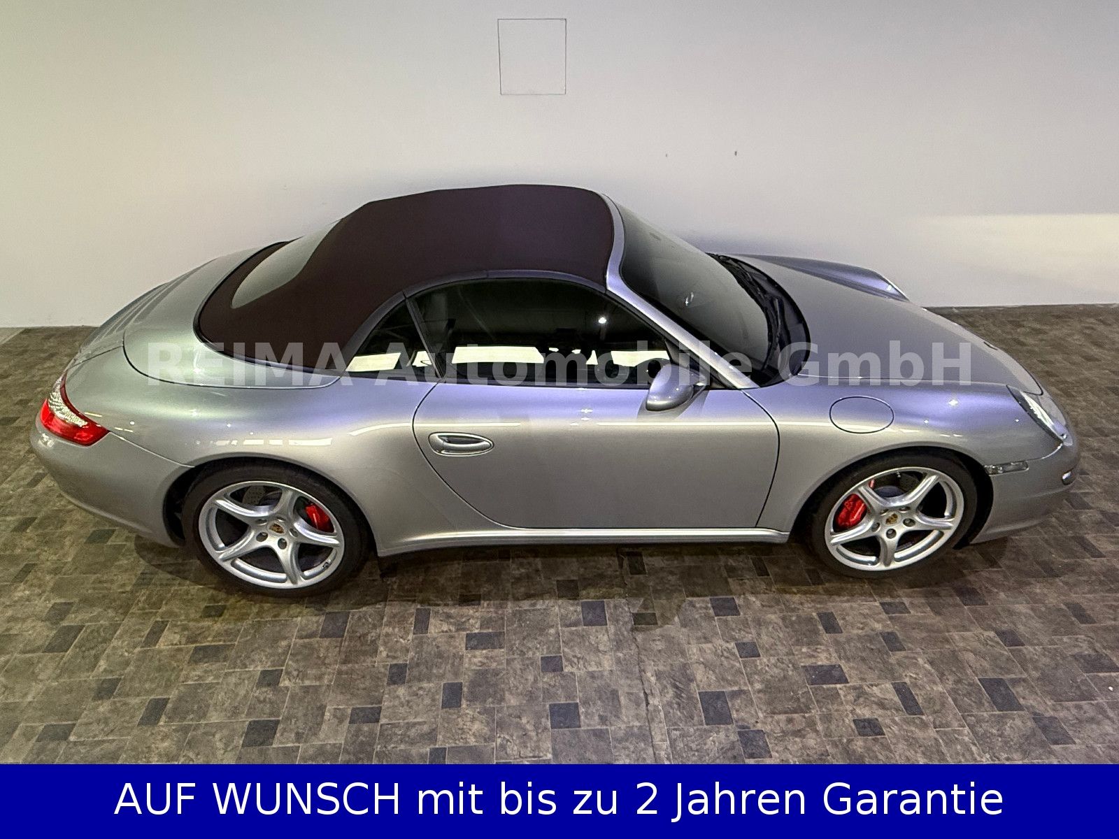Fahrzeugabbildung Porsche 997 Carrera 4 S Cabrio, Deustche Auslieferung