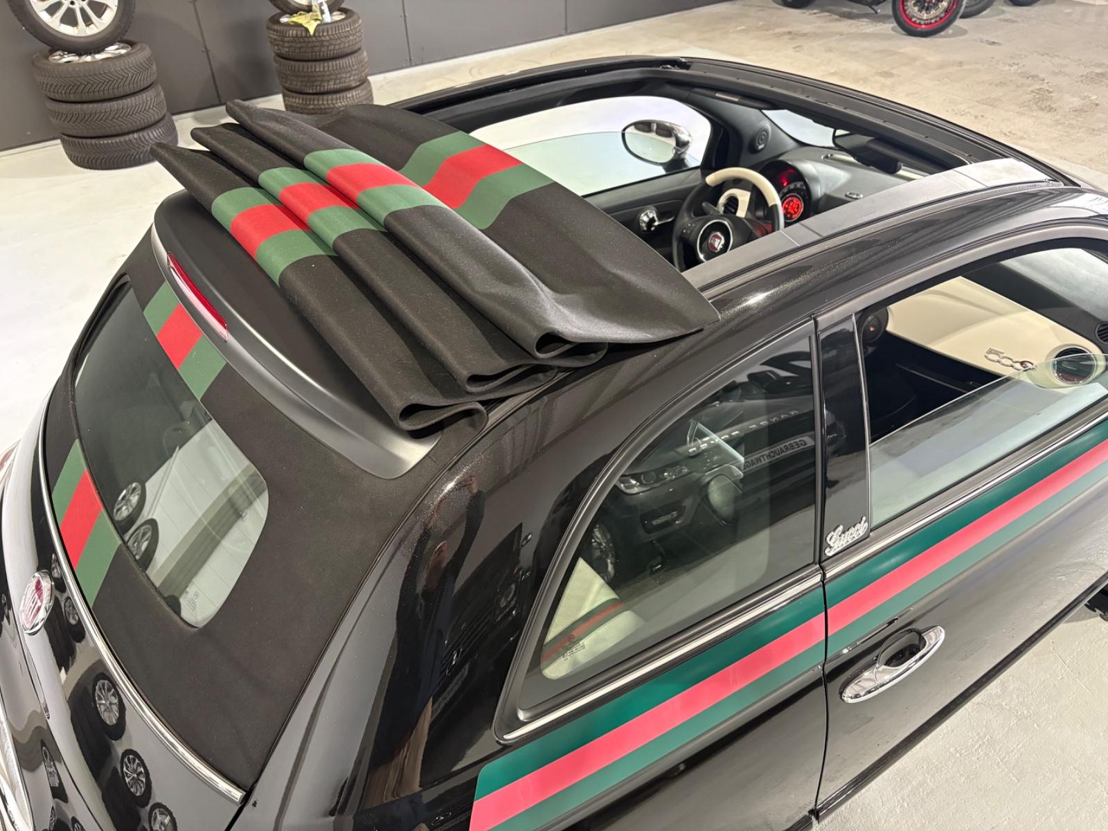 Fiat 500 Cabrio by Gucci*Leder*Klimaaut.*