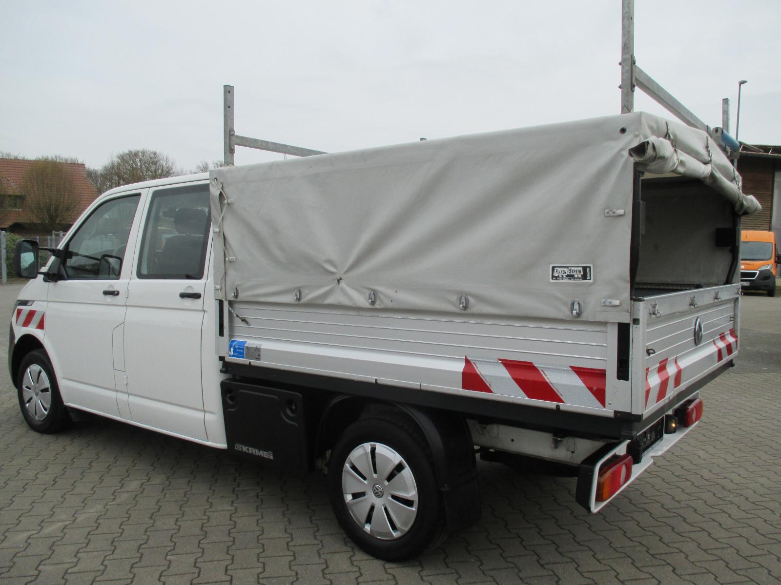 Volkswagen T6 Doka Pritsche Plane/Spriegel 2,0TDI LR/ Klima