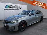 BMW M340d  xDr.+M-Sport-PRO+Head-Up+ACC+H/K-Sound - BMW M340d mit Diesel-Antrieb: Grau, Vollleder, Kombi