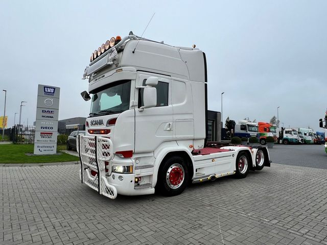 Scania R580 V8 6x2 trekker Full Air - Retarder  /  stan