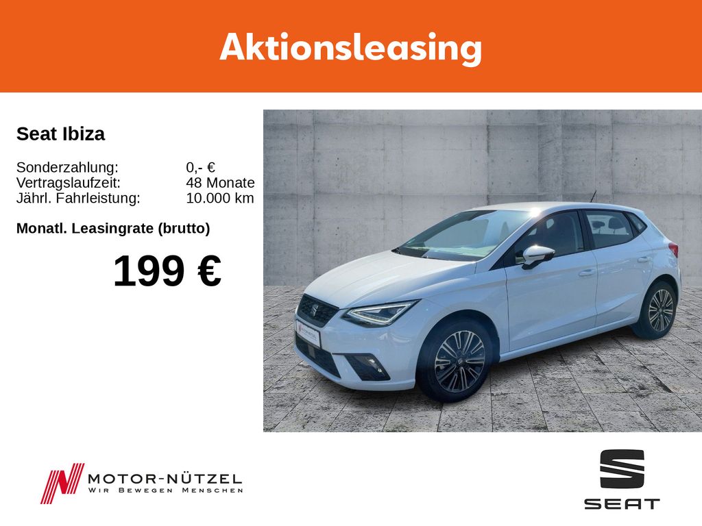 Seat Ibiza Style 100PS/ NAVI/ LED/PDC/ SHZ/ Paket-M