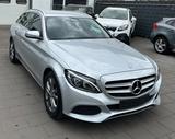 Mercedes-Benz C 180 T CGI *TEILLEDER*INSPEK. NEU* - silberne Mercedes-Benz C 180