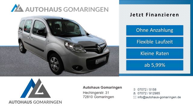 Renault Kangoo *1.Hand*TÜV Neu*Klima*2xSchiebetür*