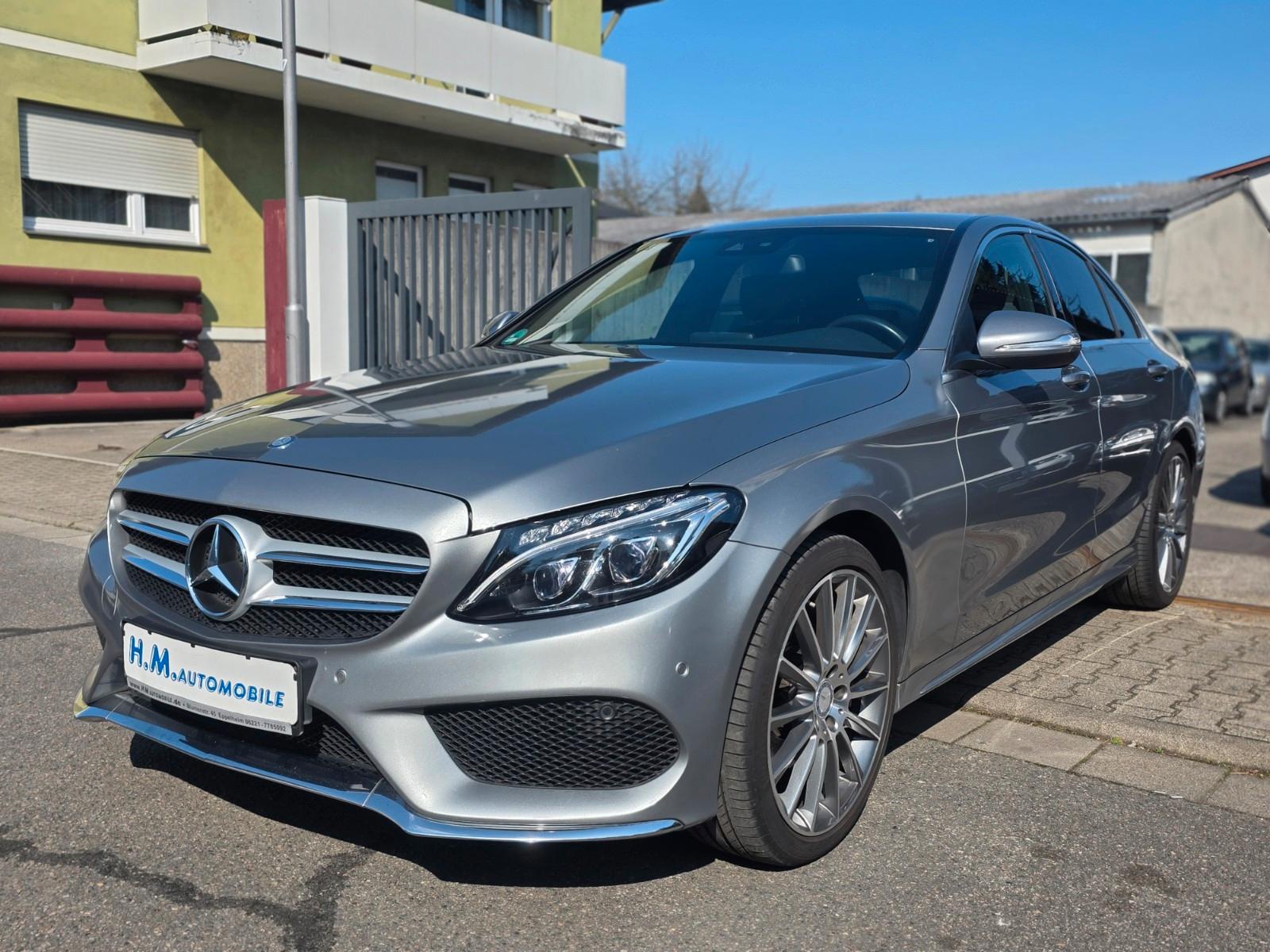 Mercedes-Benz C 180 CGI Lim. AMG Line Automatik Leder LED Nav