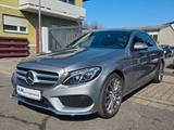 Mercedes-Benz C 180 CGI Lim. AMG Line Automatik Leder LED Nav - Mercedes-Benz C 180 aus 2014 mit Benzin-Antrieb: Limousine