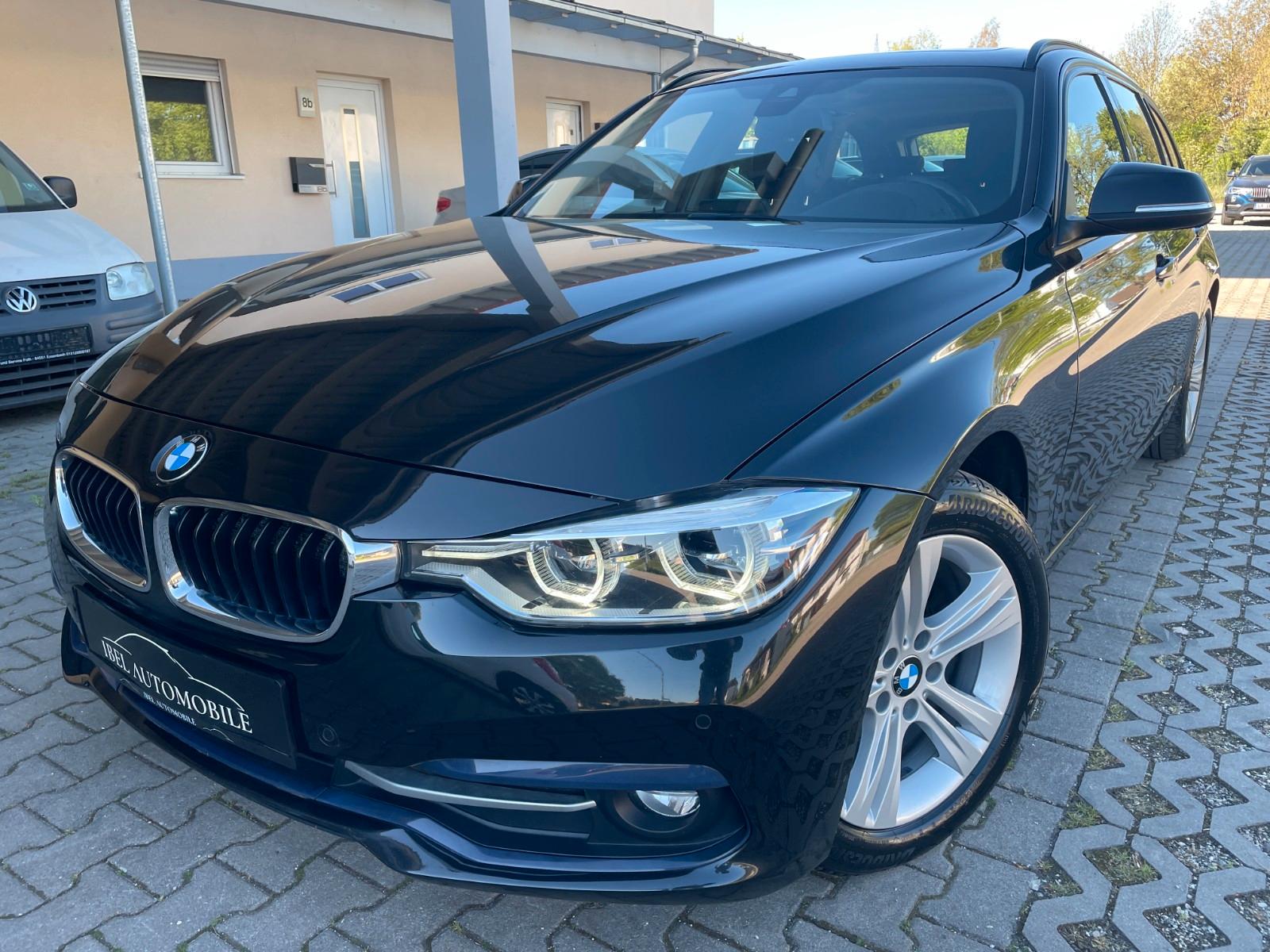BMW 320d Touring Aut Sport Line LED Pano Leder AHK