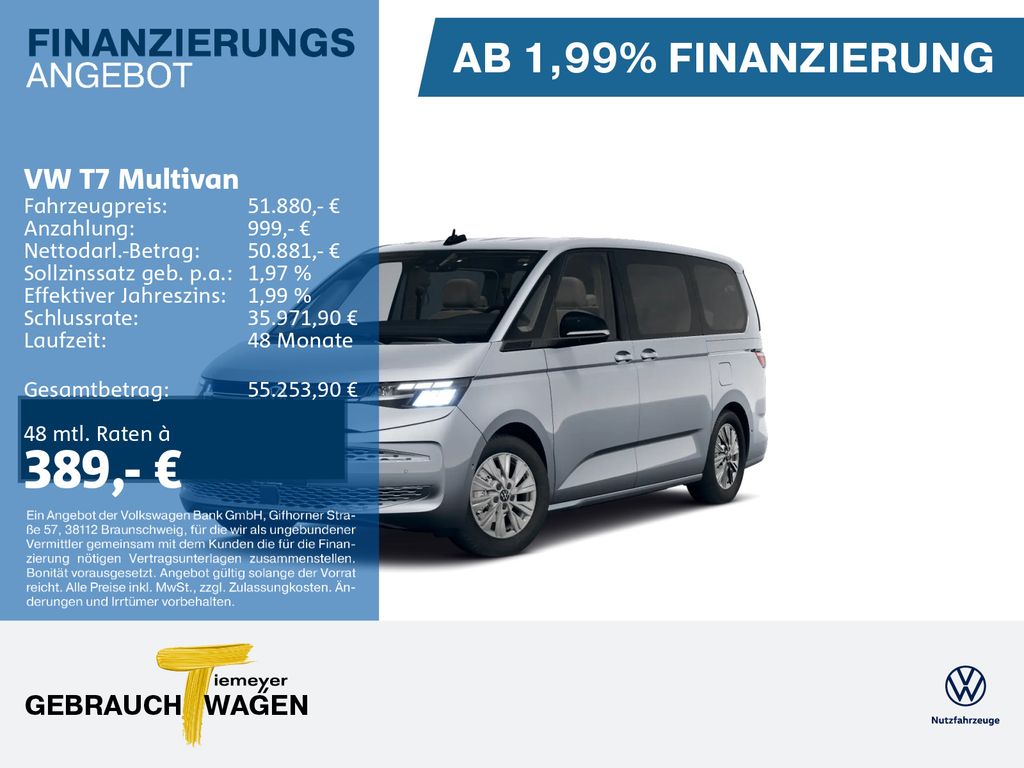 Image of Volkswagen T7 Multivan