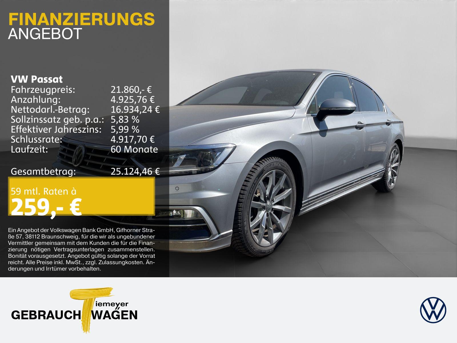Volkswagen Passat 2.0 TDI DSG R-LINE LEDER LED LM18