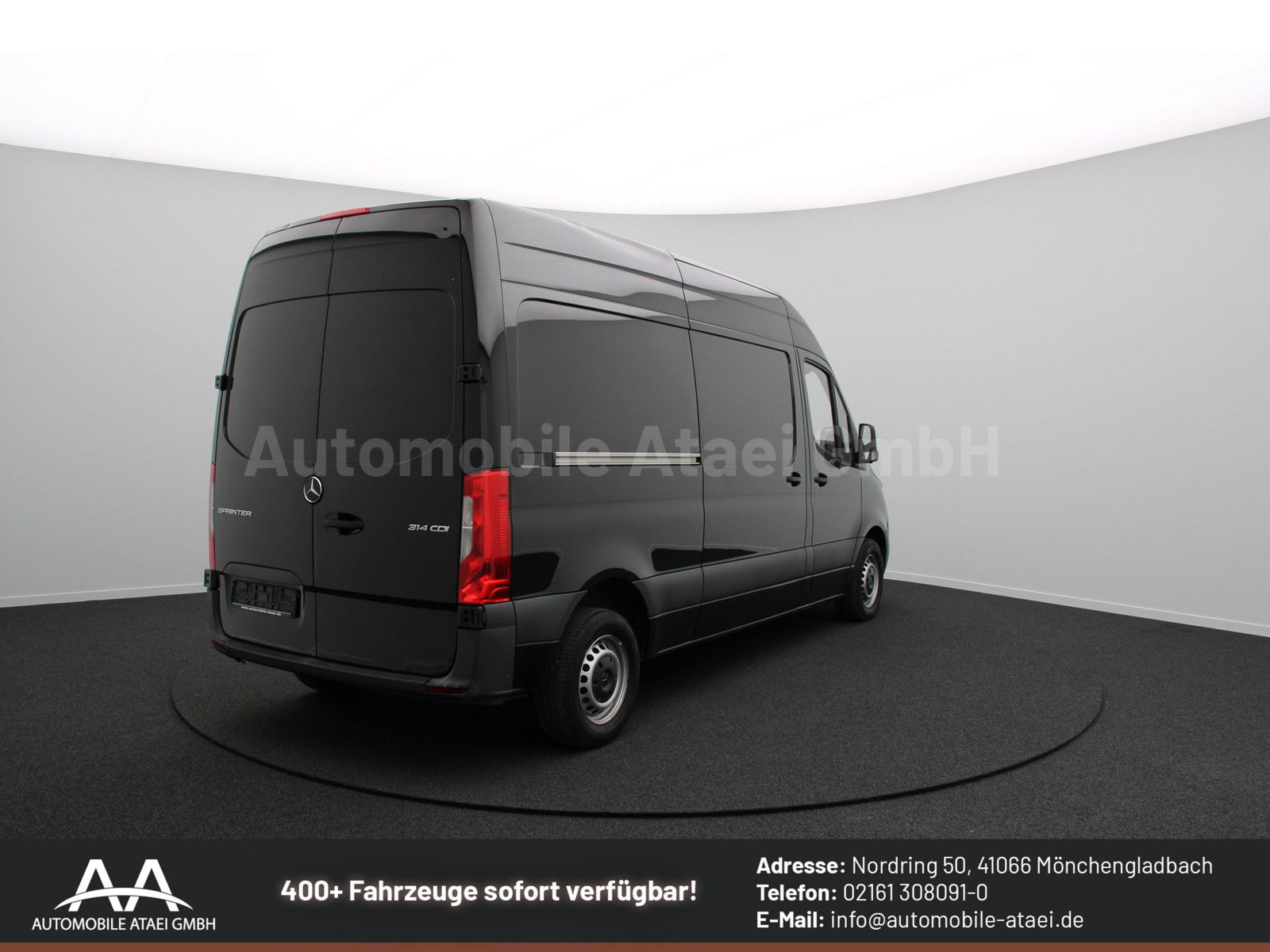 Fahrzeugabbildung Mercedes-Benz Sprinter 314 NAVI+ 3-SITZE+ 1. HAND 8570