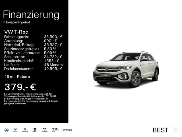 Volkswagen T-Roc R-Line 1.5 l TSI 150 PS DSG Navi/Klima/SHZ