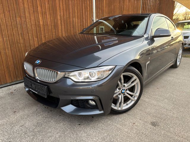 BMW 420i Coupe M-Sport Navi Xenon Spur+Toterw Alcant