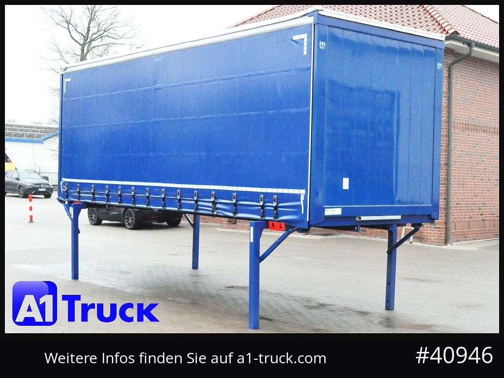 Krone Wechselbrücke 7,45, Code XL, Bordwand, neue Plan