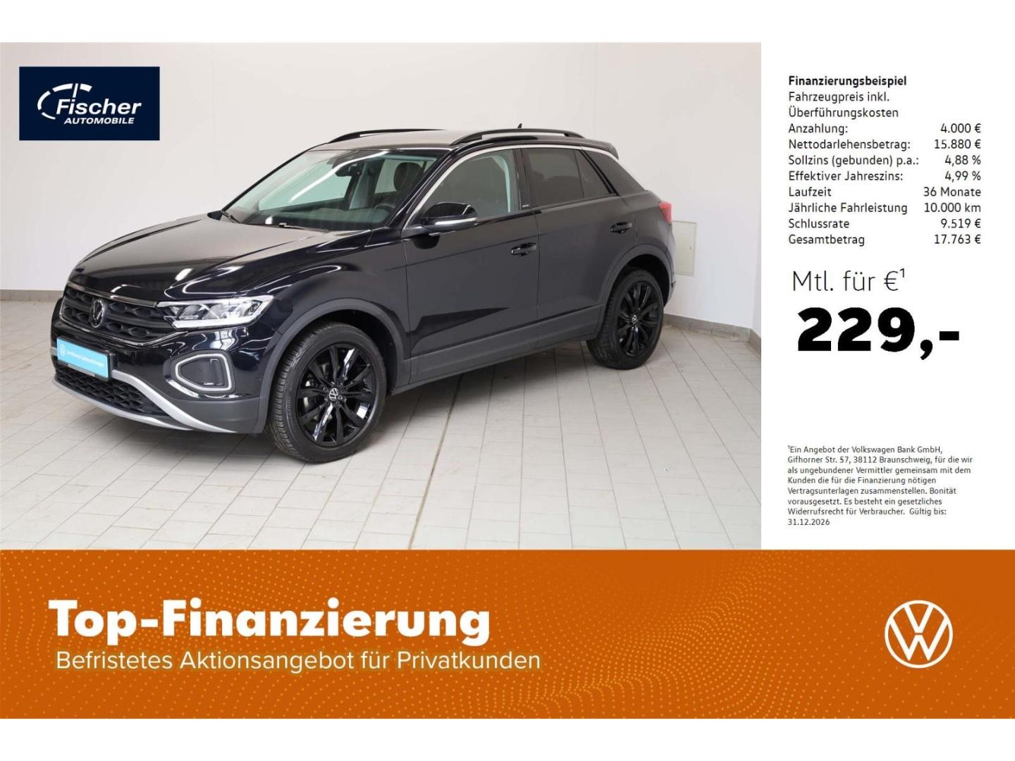 Volkswagen T-Roc 1.0 TSI Move 6-Gg. LED/ACC/Kamera/18''/SH