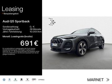 Audi Leasingangebot: Audi Q5 Sportback edition one TDI quattro 150 kW S tr