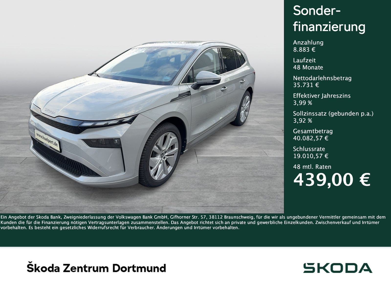 Skoda Enyaq 85 LOFT WÄRMEPUMPE PANO AHK CAM ACC LM20